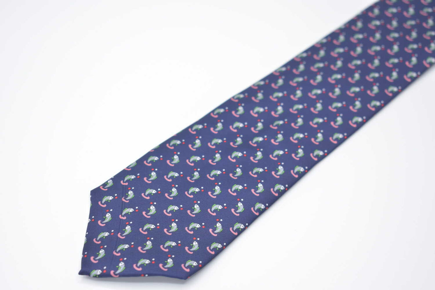 Corbata diseño peces