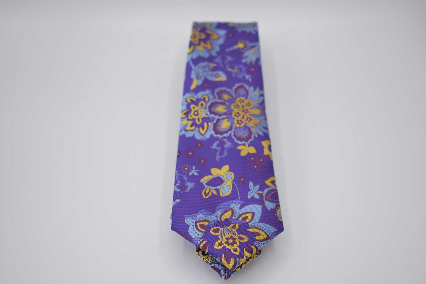 Corbata estampado floral