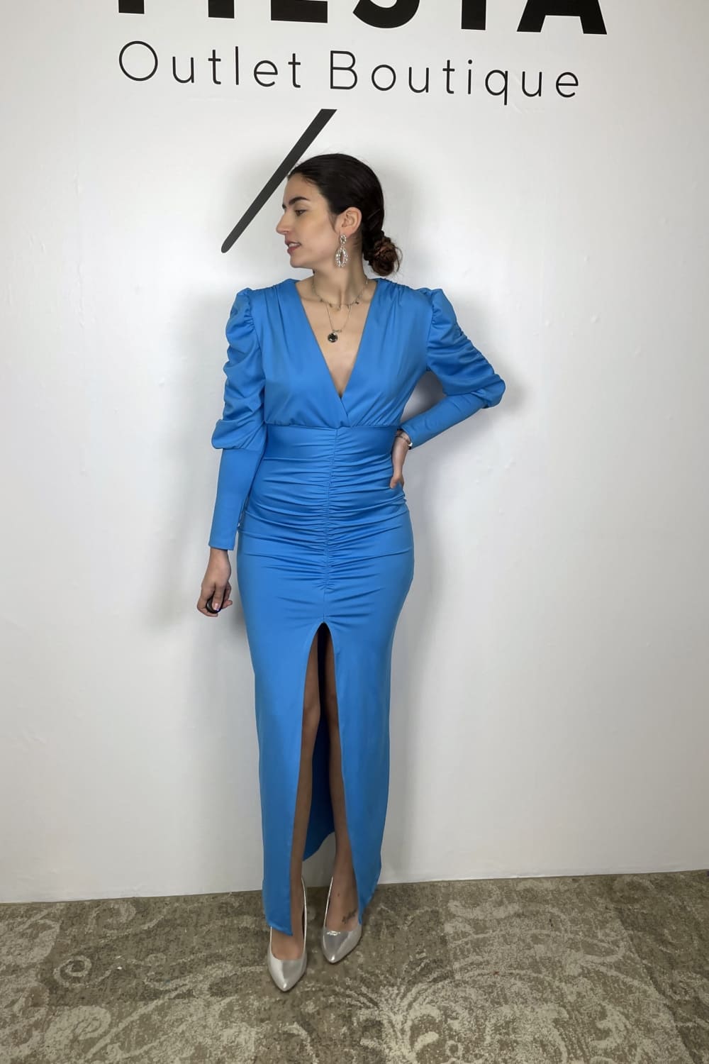 Vestido Lina Azul