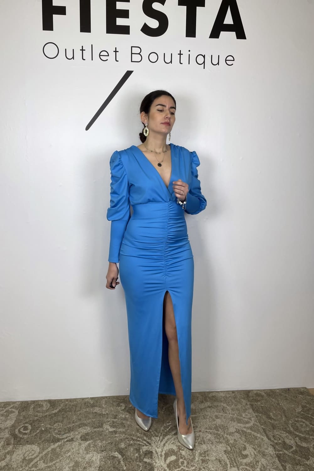 Vestido Lina Azul