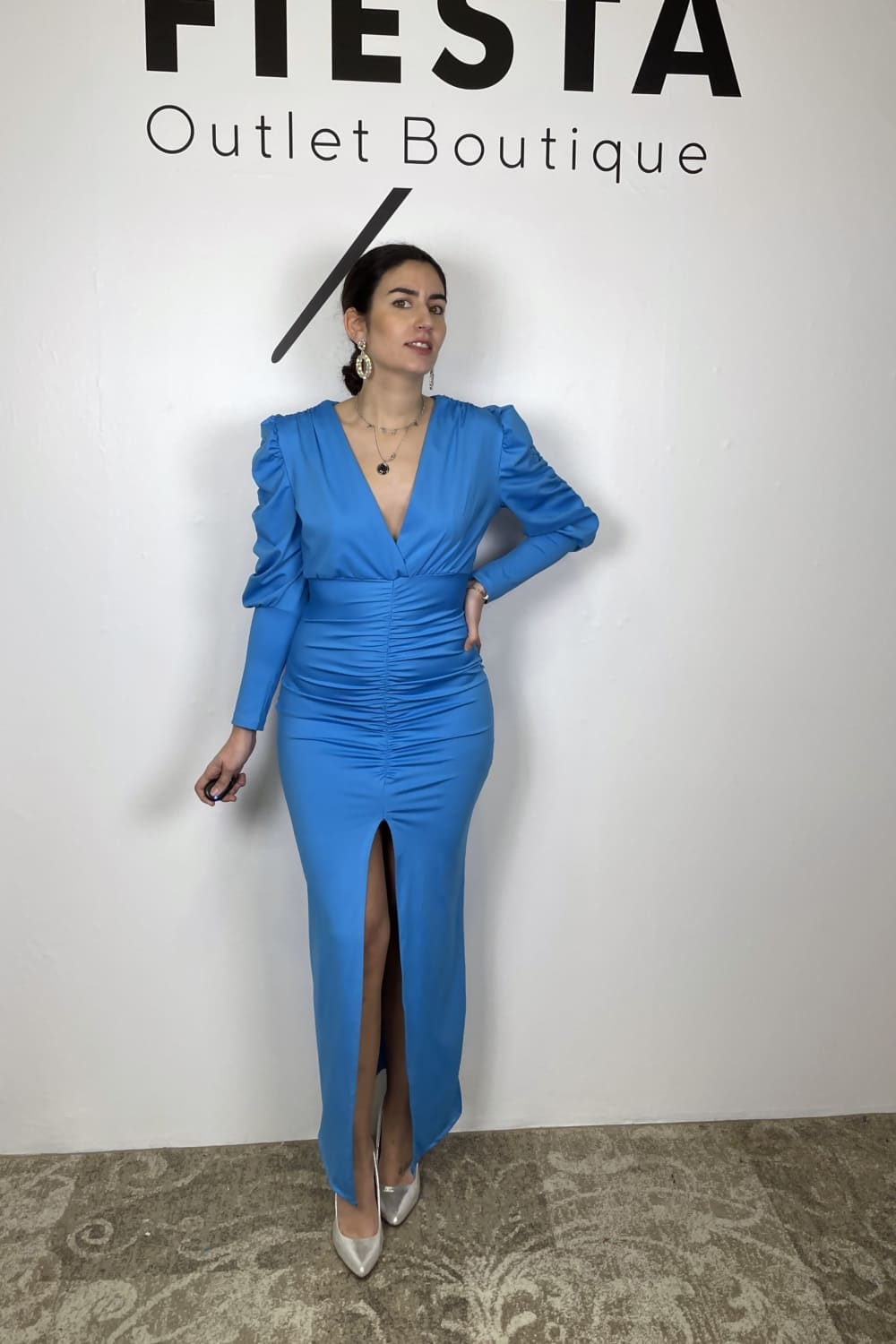 Vestido Lina Azul